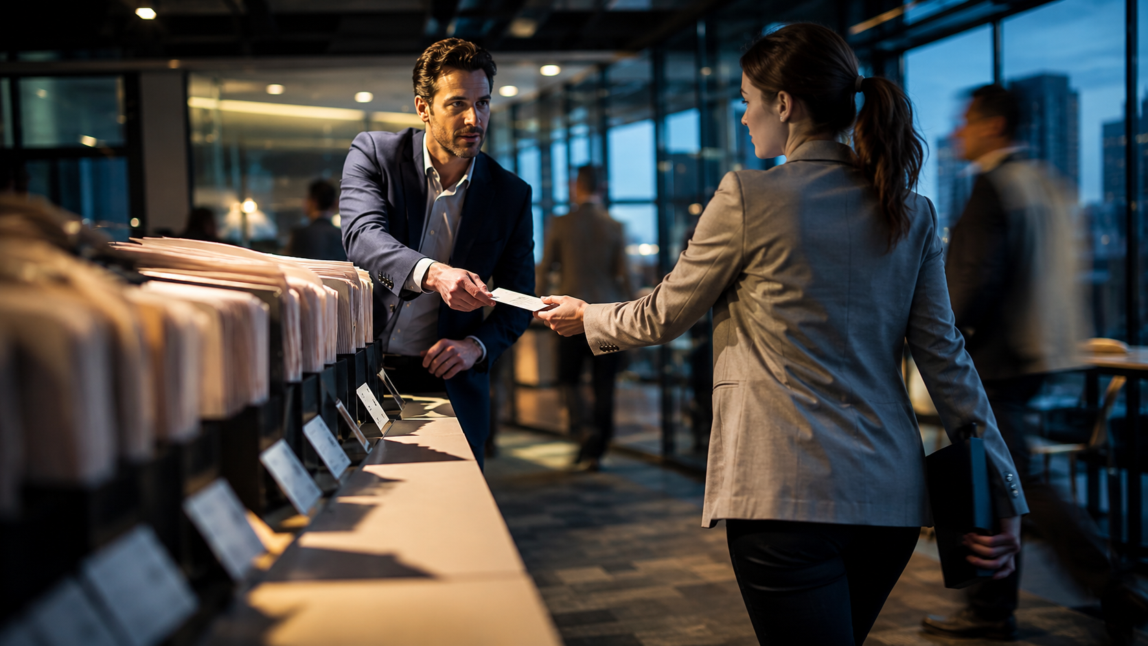 Sales intelligence tools routing one evidence-backed next action from an account queue to its owner